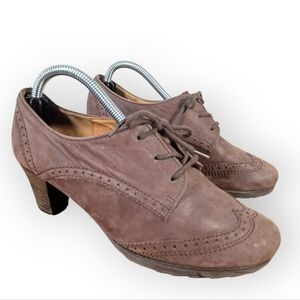 Gabor Shoes Oxford Style booties heels Size 6